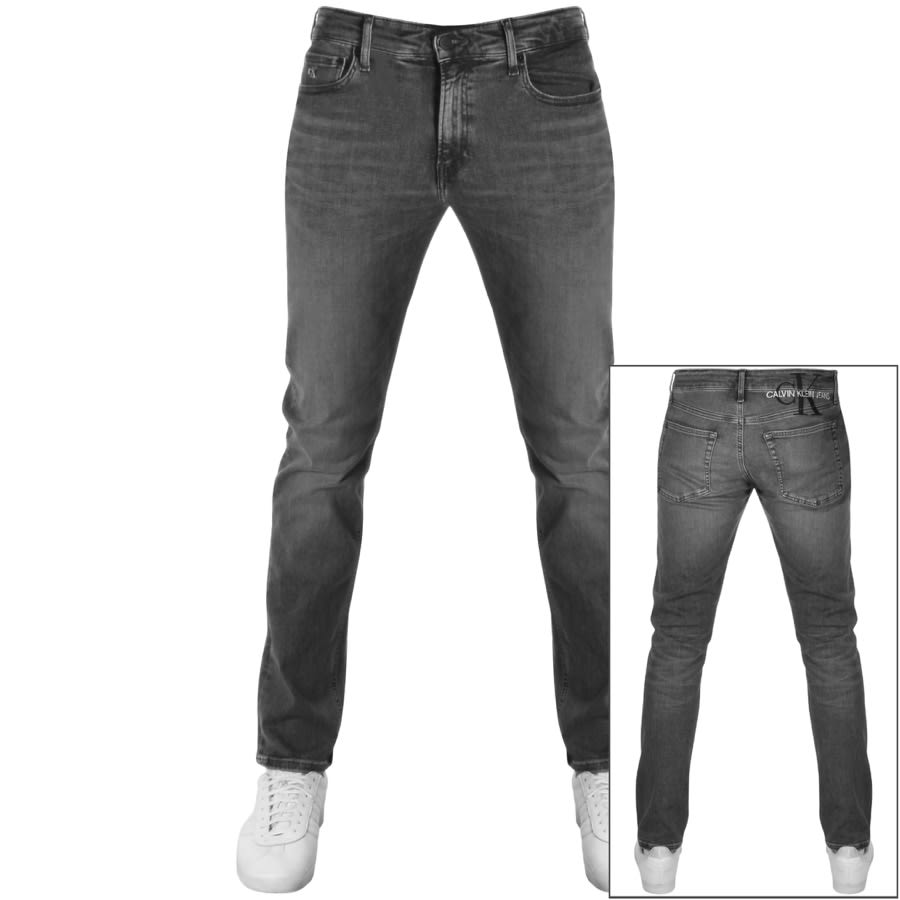 Alternative Image for ProductCalvin Klein Jeans Slim Jeans Black1